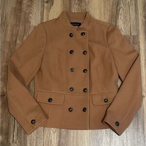 Talbots Women's Twill Knit Band Blazer Jacket